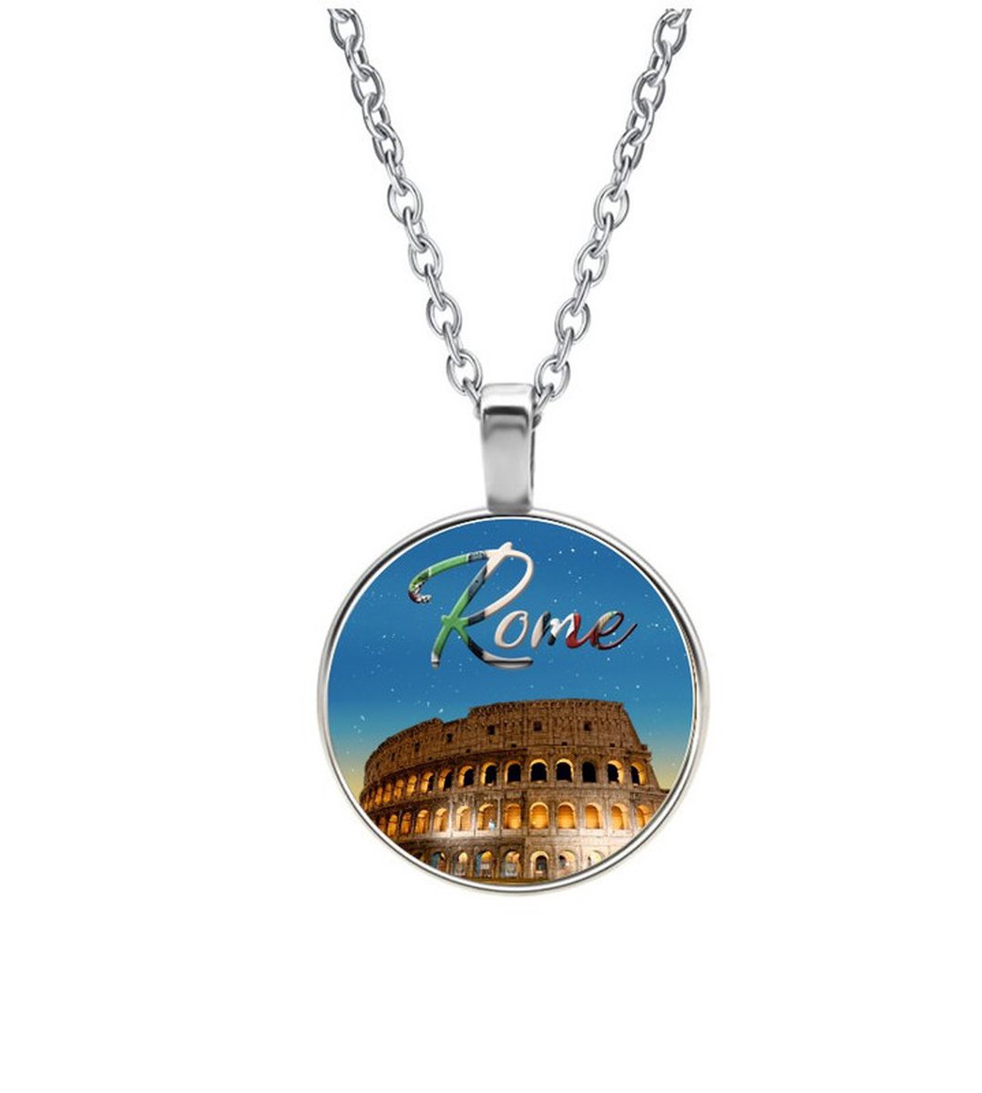 Ketting Glas - Rome