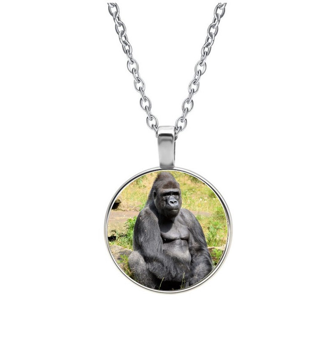 Ketting Glas - Gorilla