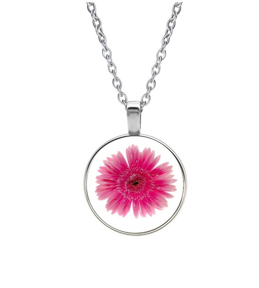 Ketting Glas - Bloem