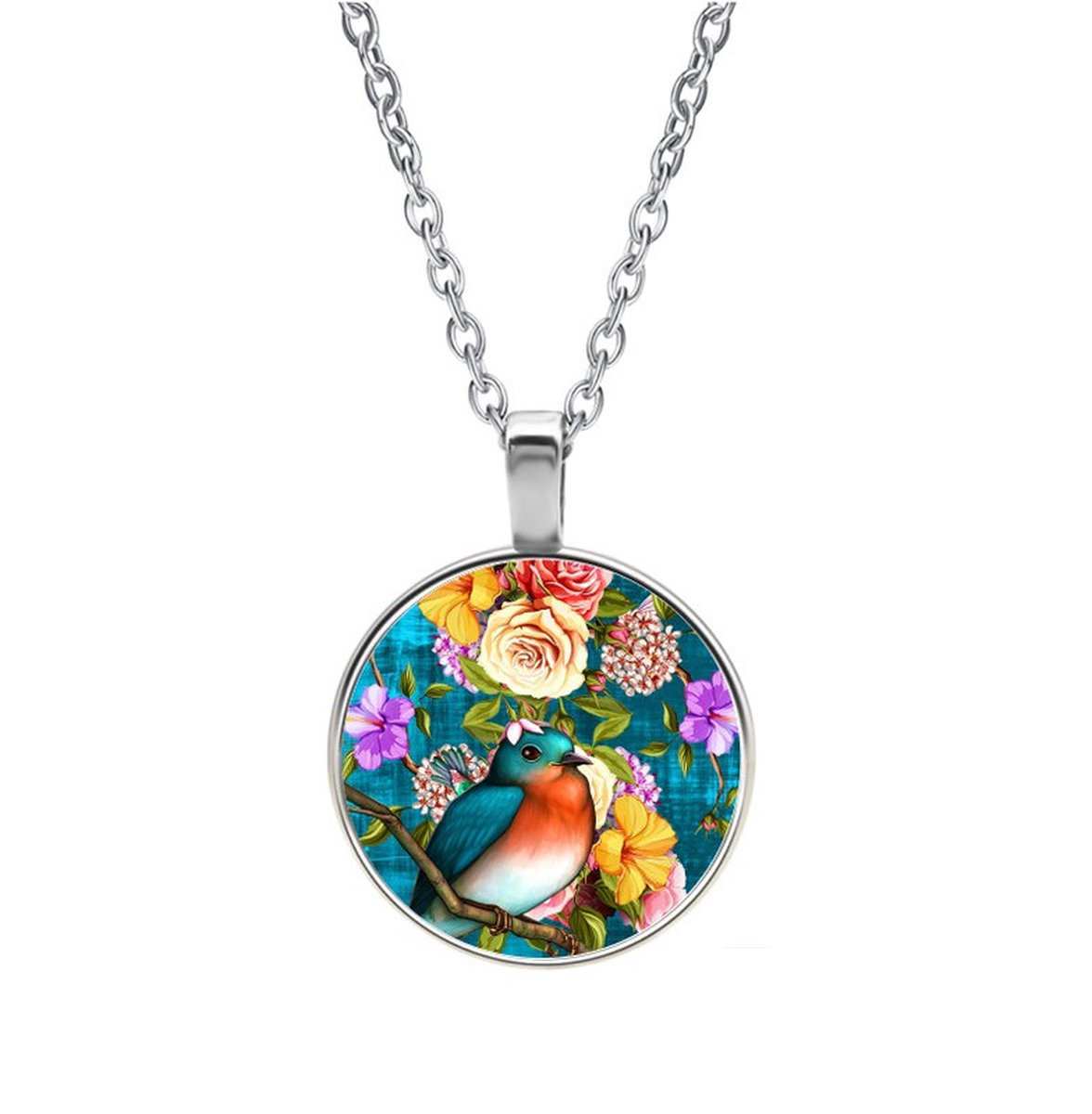 Ketting Glas - Vogel