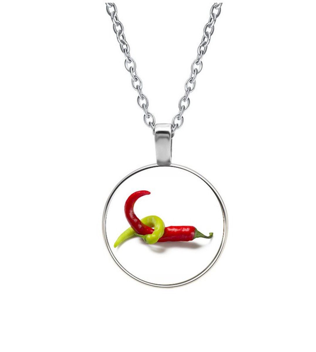 Ketting Glas - Pepers