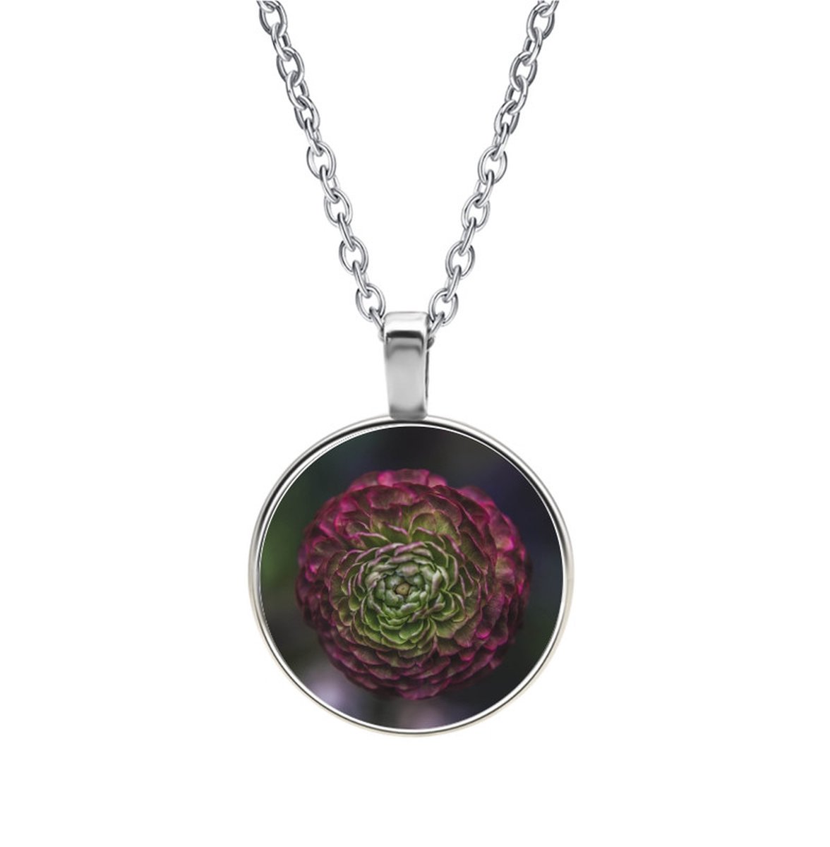 Ketting Glas - Bloem