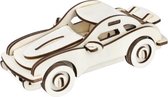Bouwpakket 3D Puzzel Sportauto Hurricane- hout