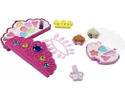 Kinder make-up set - Speelgoedmake-up - nepnagels nagelak en gezicht cosmetica - 2 doosjes - Kerstcadeau Sinterklaas schoencadeautje - kerst cadeau tip