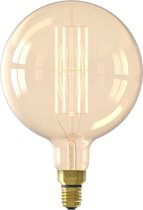 Bol.com Calex MegaGlobe XXL Goud - E27 LED Lamp - Filament Lichtbron Dimbaar - 105W - Warm Wit Licht aanbieding