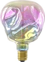 Calex Organic Neo Coloré - Ampoule LED E27 - Source Lumineuse Filament Dimmable - 4W - Lumière Wit Chaud