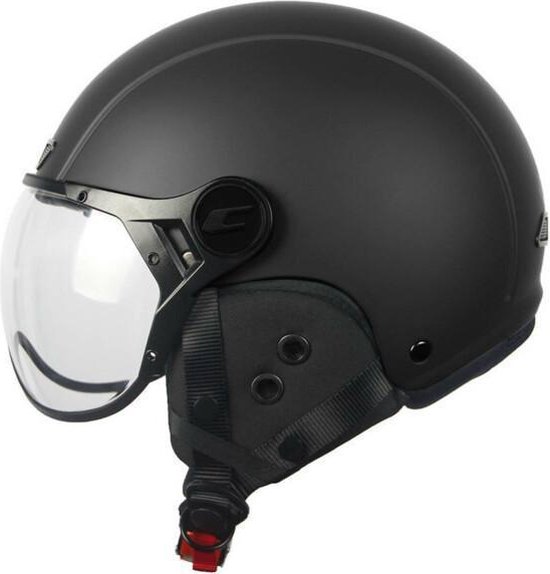 Helm Demi Jet CGM MOTO 126G IPER CITY grijs (dubbel vizier) - Helmen