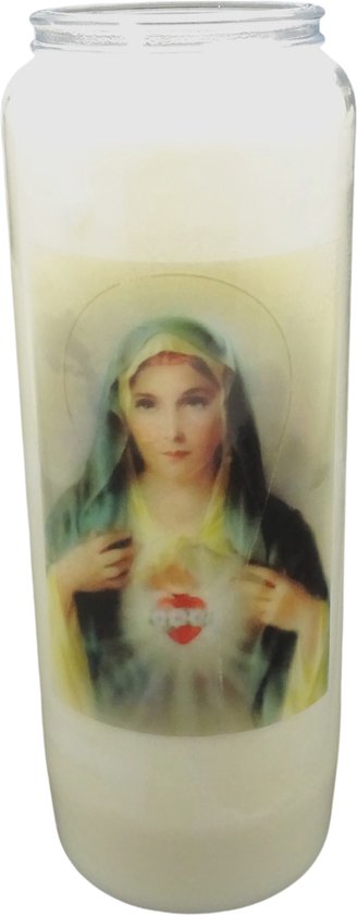 Bougie neuvaine Sainte Femme 011 - Brûleur 9 jours (5 pièces)