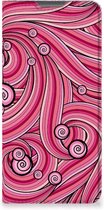 Coque pour téléphone portable Motorola Moto G52 | Coque Photo Design Tourbillon Moto Swirl Pink