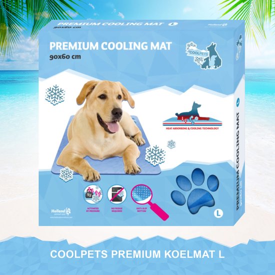 zuur Fruit groente een kopje CoolPets Premium Koelmat – Koelmat hond – Hondenmat voor verkoeling –  Anti-slip mat –... | bol.com