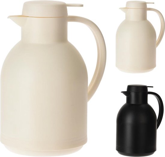 Excellent Houseware Koffiekan thermoskan 1L (1 stuk) assorti