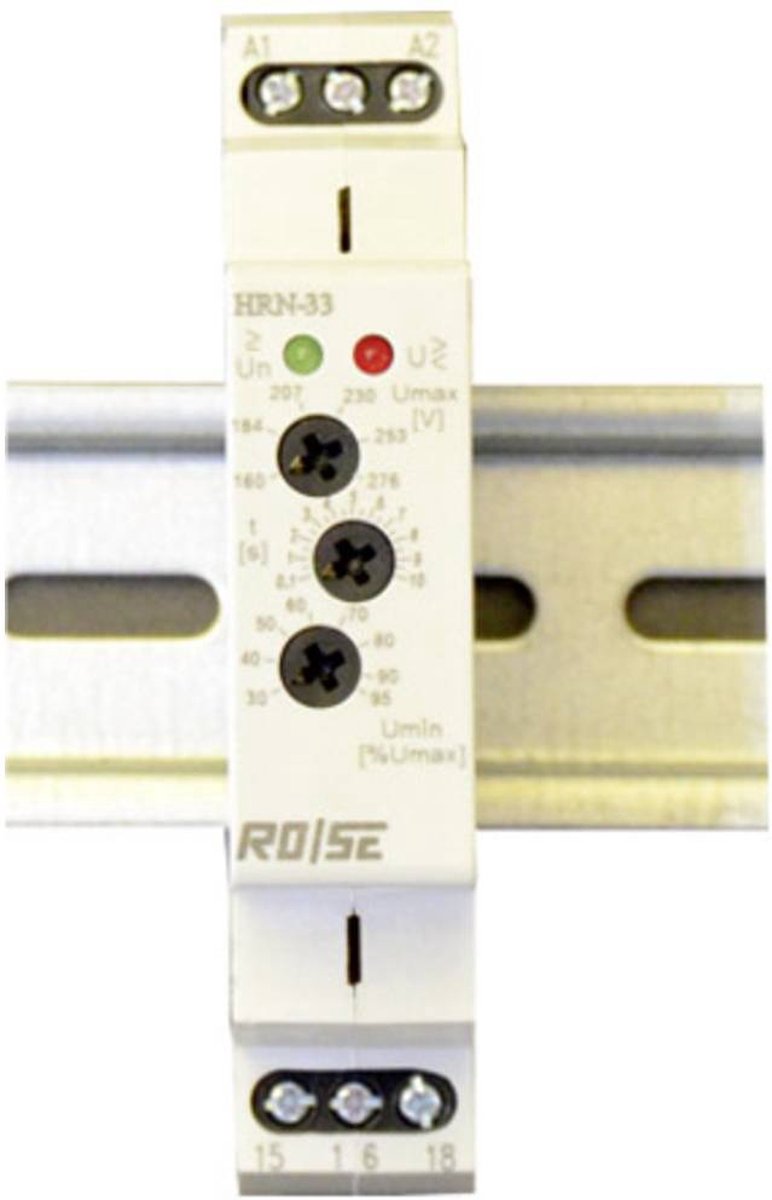 Rose LM HRN-34 Bewakingsrelais 6 - 30 V/DC 1x wisselcontact 1 stuk(s)