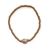 Armband - The Seabiza Collection - Parel - Gold