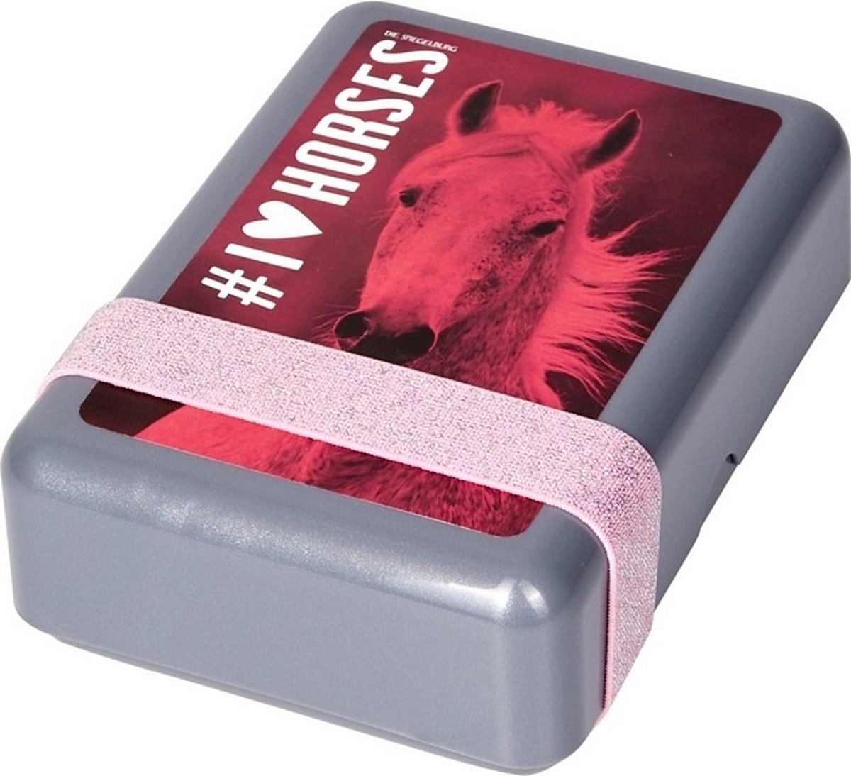 HB Sandwich box I LOVE HORSES