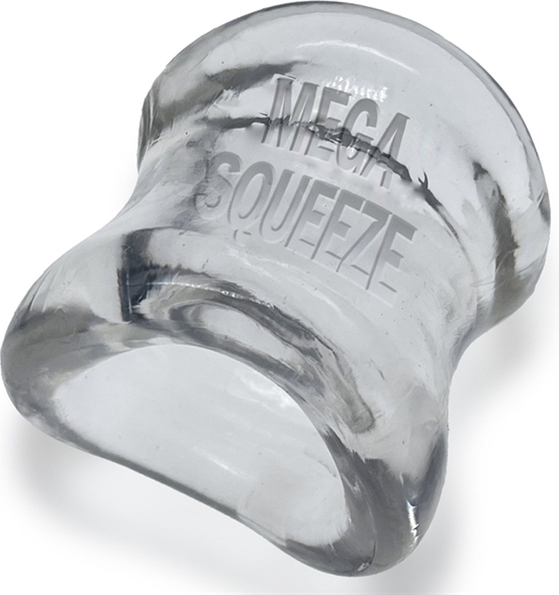 Oxballs - Mega Squeeze Ergofit Ballstretcher Clear