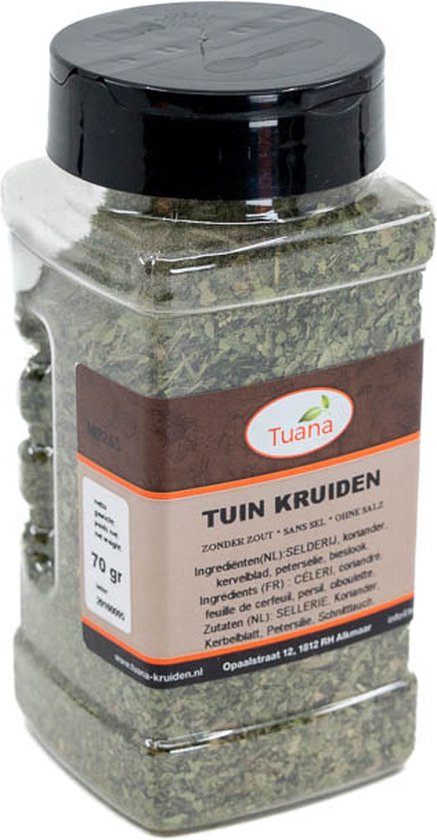 Los evenaar buiten gebruik Tuana Kruiden - Tuinkruiden- Online Kruiden Kopen - MP0273 - 70 gram |  bol.com
