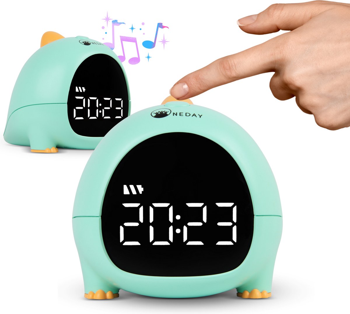 Zazu - Slaaptrainer - Davy de Hond - Groen Batterijen - Wake-up light