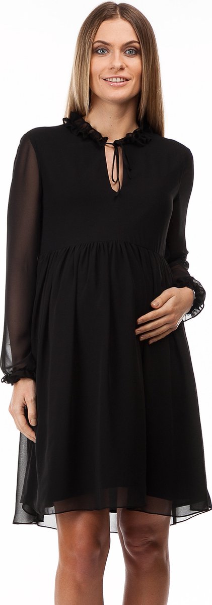 PIETRO Brunelli MILKY DRESS MATILDE BLACK XL