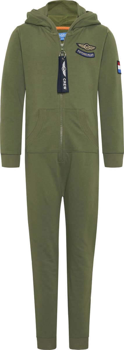 Wick Wings Army Onesie 100% katoen slaapmasker nekkussen mt — afbeelding 3