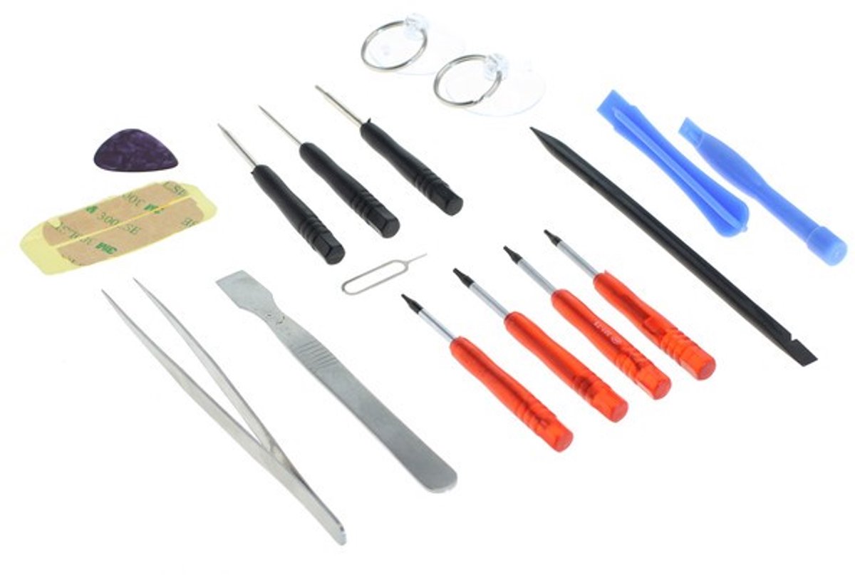 OTB Gereedschapset voor o.a. Apple iPhone en Apple MacBook