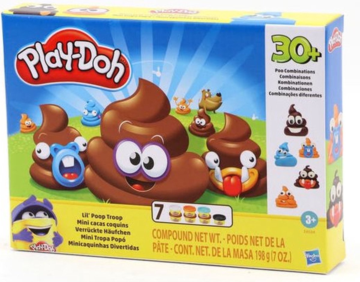 Hasbro Poop Troop Set Pâte à modeler Multicolore | bol.com