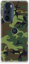 GSM Hoesje Motorola Edge 30 Pro Smartphonehoesje Camouflage