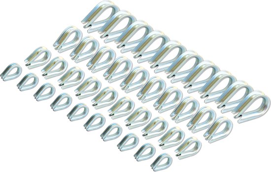 PÖSAMO Duplex staaldraadklem 2 mm verzinkt, 2 stuks kopen