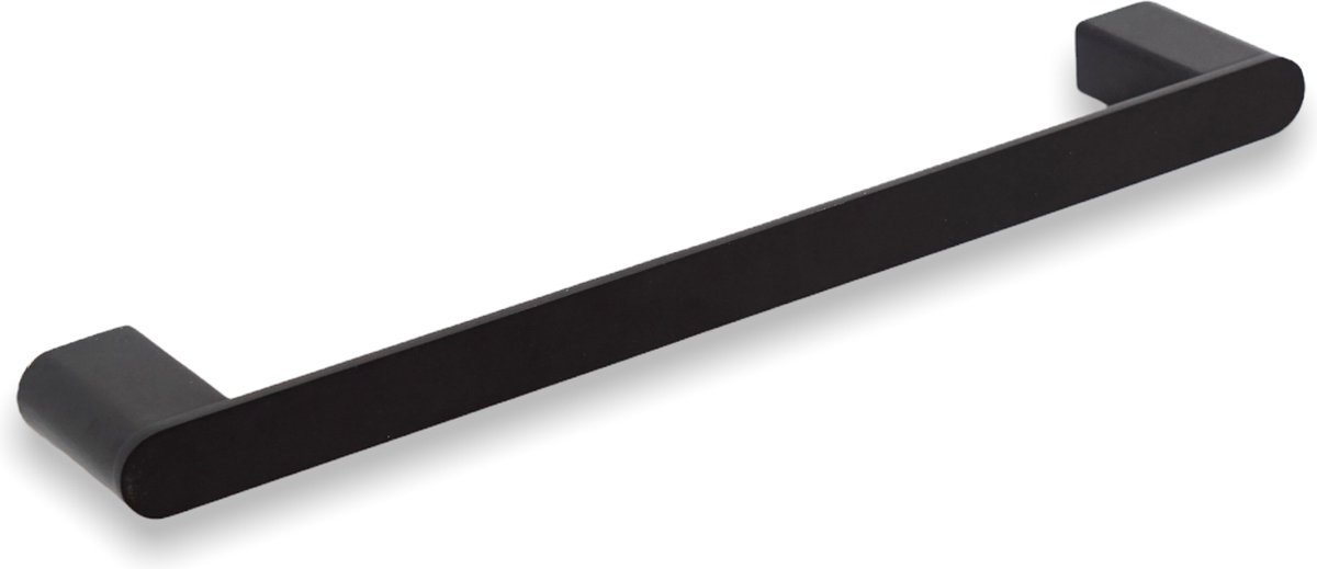 Handdoekstang YIRMI zwart 40cm - HOYA Living (handdoekstang zwart metaal - handdoekenrekje - handdoekhaakje)
