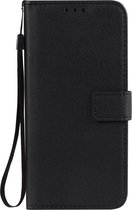 Hoesje geschikt voor iPhone 13 Mini - Bookcase - Pasjeshouder - Portemonnee - Camerabescherming - Kunstleer - Zwart