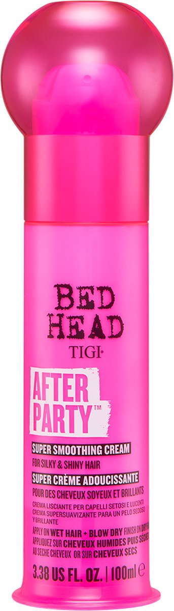 Bed Head by TIGI - After Party - Smoothing Crème - Tegen krullend haar - Voor sluik haar - 100ml