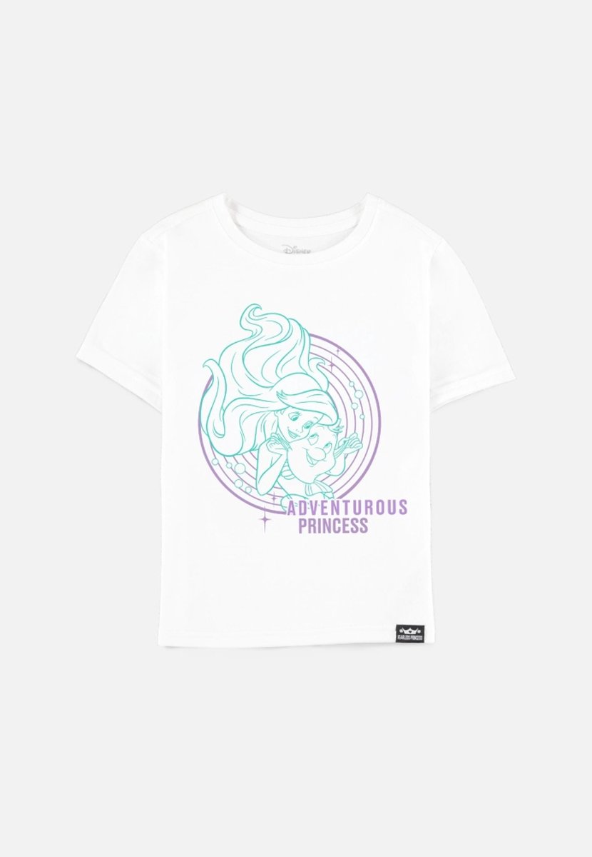 Disney Ariel The Little Mermaid Kinder Tshirt -Kids 146/152- Fearless Princess - Ariel Adventurous Wit