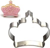 Winkrs | Uitsteekvorm Kroon | Prinses, koningsdag, bakvorm, cakevorm, koekjes | RVS