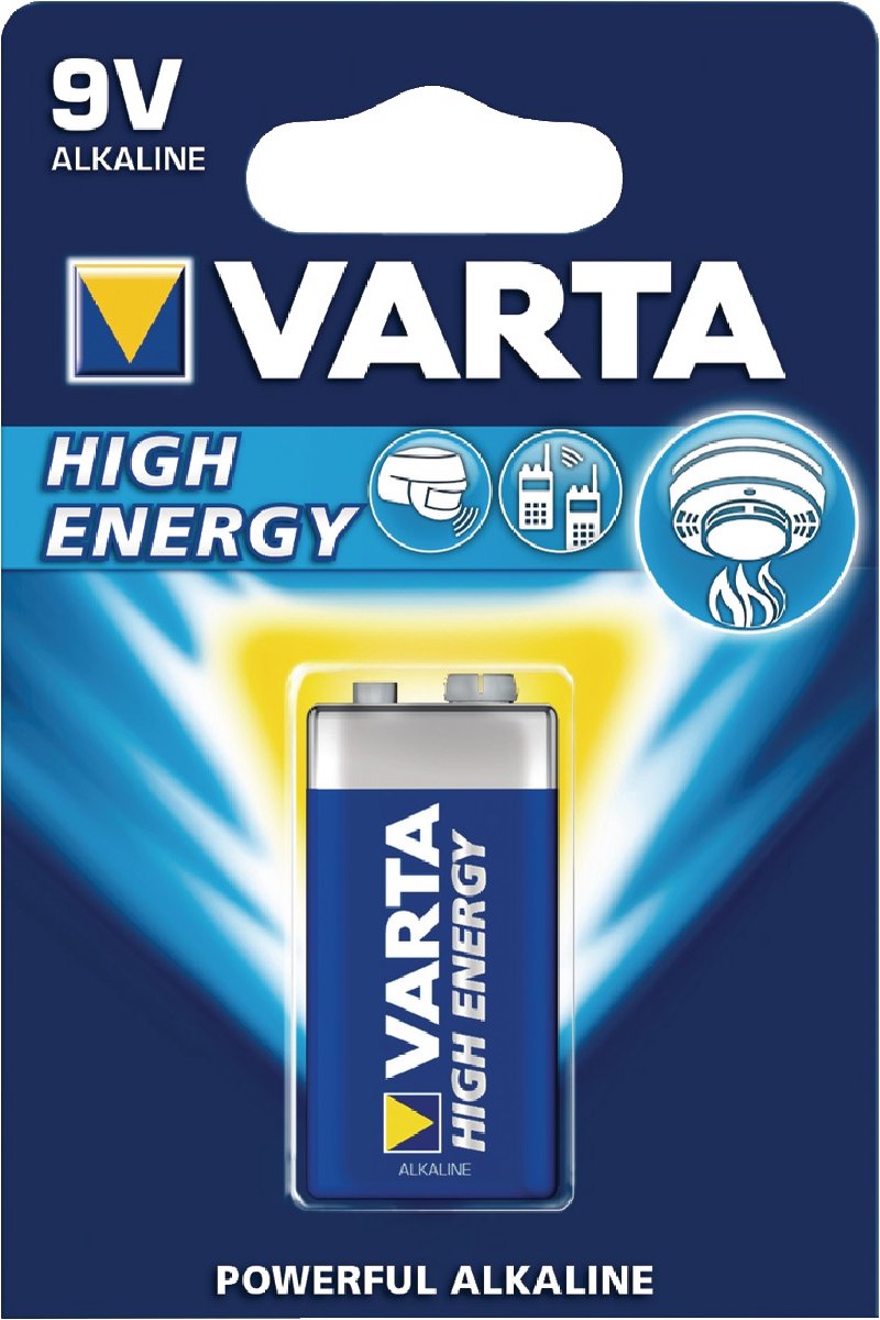 Varta - Batterij - Blok E - 9 Volt - Varta