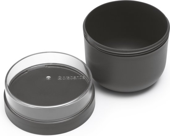 Brabantia Make & Take Yaourt à emporter - 0 l - Plastique - Gris foncé