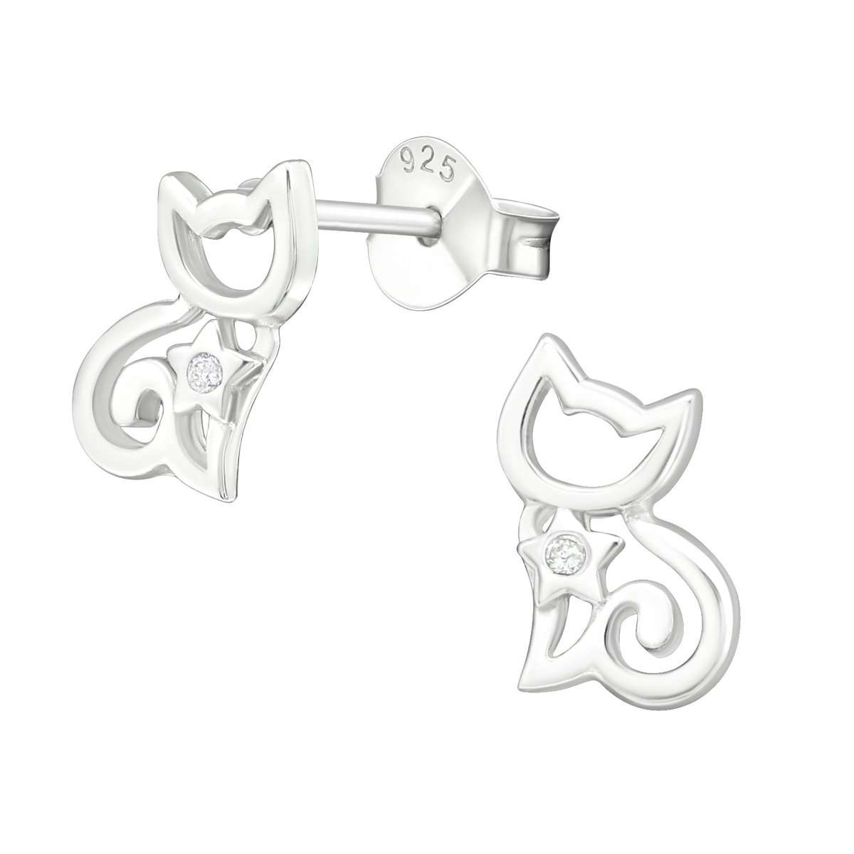 YFN 925 Sterling Zilver Olifant Ketting Familie Moeder Dochter Hanger Dieren Sieraden voor Vrouwen Meisjes, Normal, Sterling zilver, Edelsteen