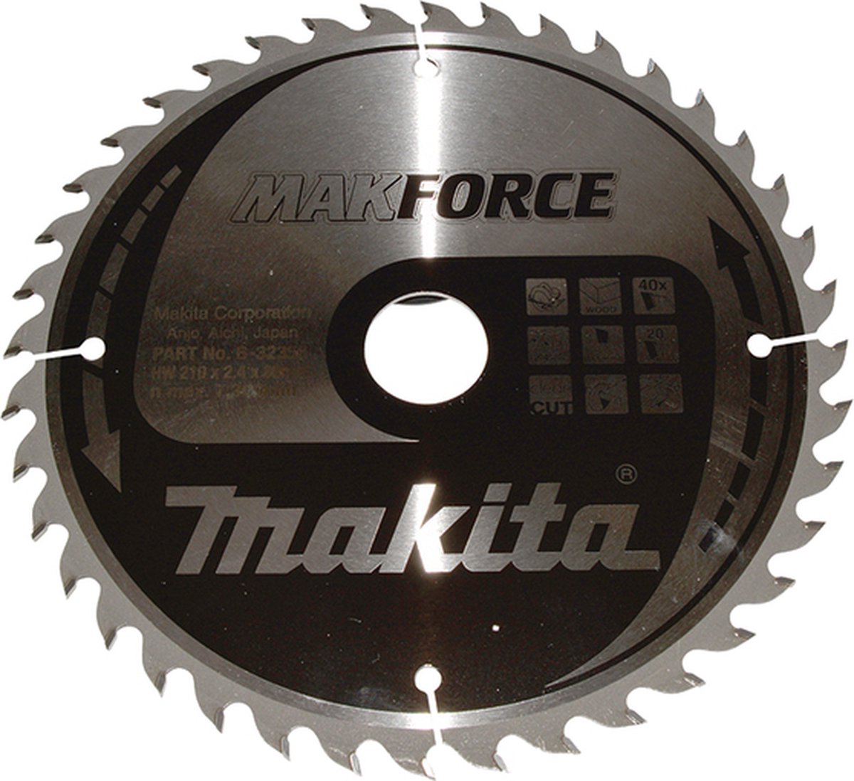 MAKITA B-32356 ZAAGBLAD MAKFORCE