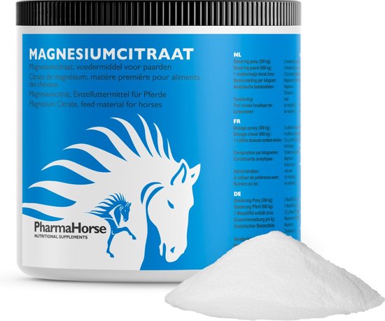 PharmaHorse Magnesiumcitraat - 500 gram - PharmaHorse