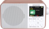 Kenwood CR-M30DAB DAB+ Radio - Interne accu - Roze