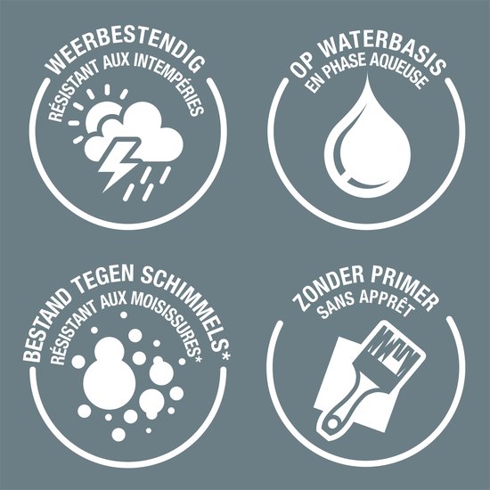 RustOleum Blauw Verf voor PVC Kustblauw 750ml