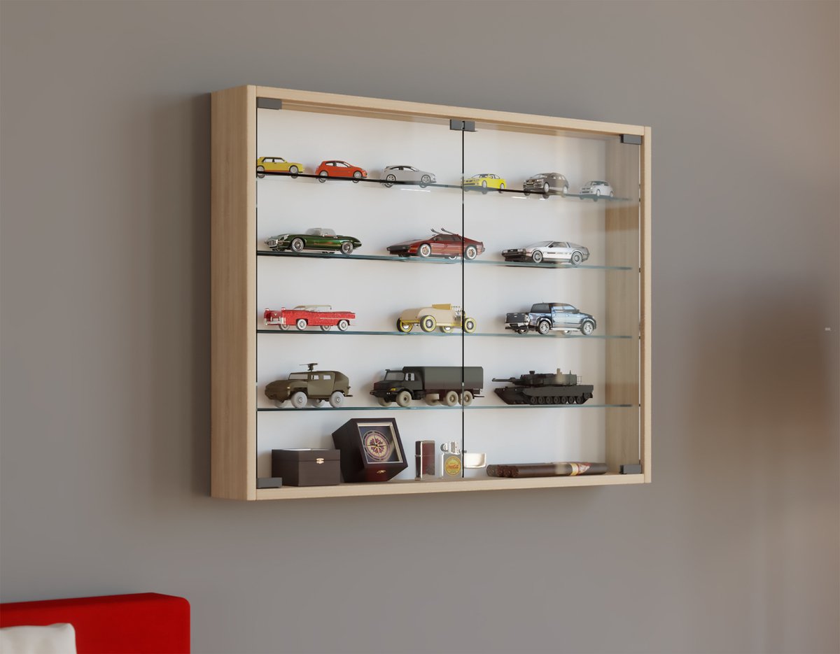 VCM Collectors' Vitrine Étagère Murale Étagère Suspendue Vitrine