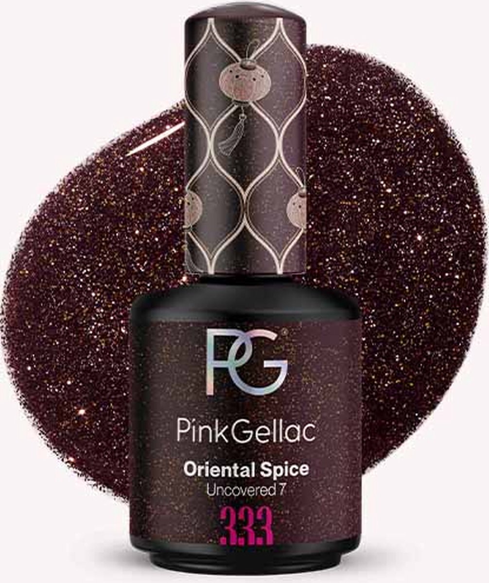 Pink Gellac Oriental Spice Gellak Bruin 15 ml
