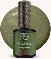 Pink Gellac - Army Green - Gellak - Groen - 15 ml