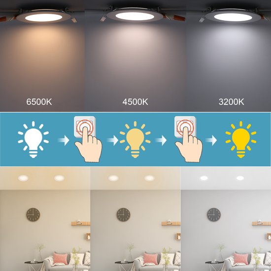 LED INBOUWSPOT | VARDA | SLIM-FIT | 5W | ZIGBEE3.0 | RGB CCT | WIT
