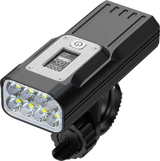 Lightyourbike ® ALPHA 2000 - Fietsverlichting LED & USB Oplaadbaar -  Powerbank 10.000... | bol