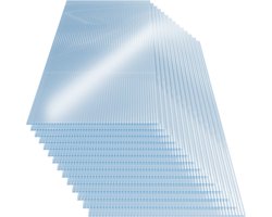 14x Polycarbonaat Platen - UV-Bestendig 60,5x121cm 10,25m² - Transparant