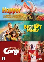 Coffret Hopper / Corgi (Royal) / Bigfoot Family