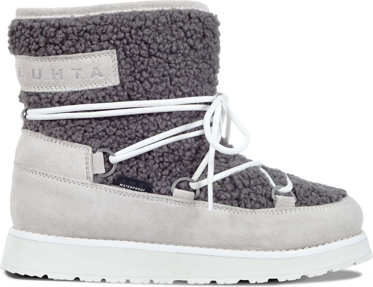 Luhta Nauttiva MS Snow Boots Dames-Steel -36 Grijs