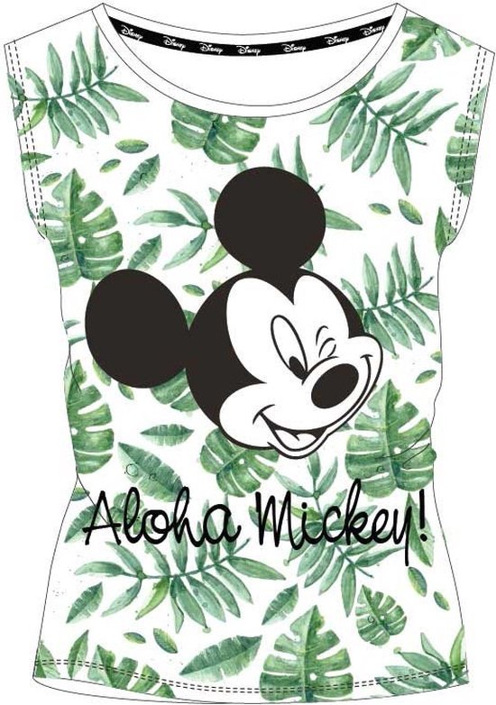 T-shirt Grande Taille 4XL 58/60 – Framboise – Mickey Mouse Flocké – Kiabi Neuf