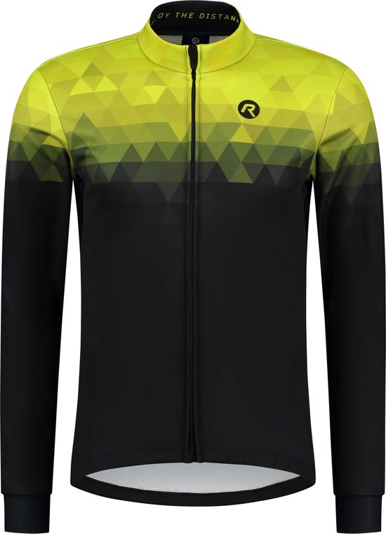 Party Blouse Heren Regenboog Neon Panter