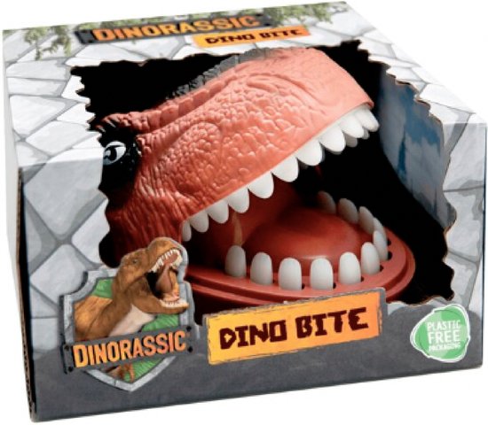 Afbeelding van het spel Dino Bite - Familiespel - Reisspel - Speelgoed - Bijtende Dino